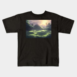 landscape pictures for wall inspiring Kids T-Shirt